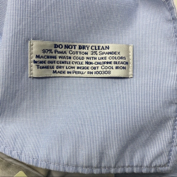 Peter Millar Crown Soft Touch Twill Beige Pants - Picture 5 of 6